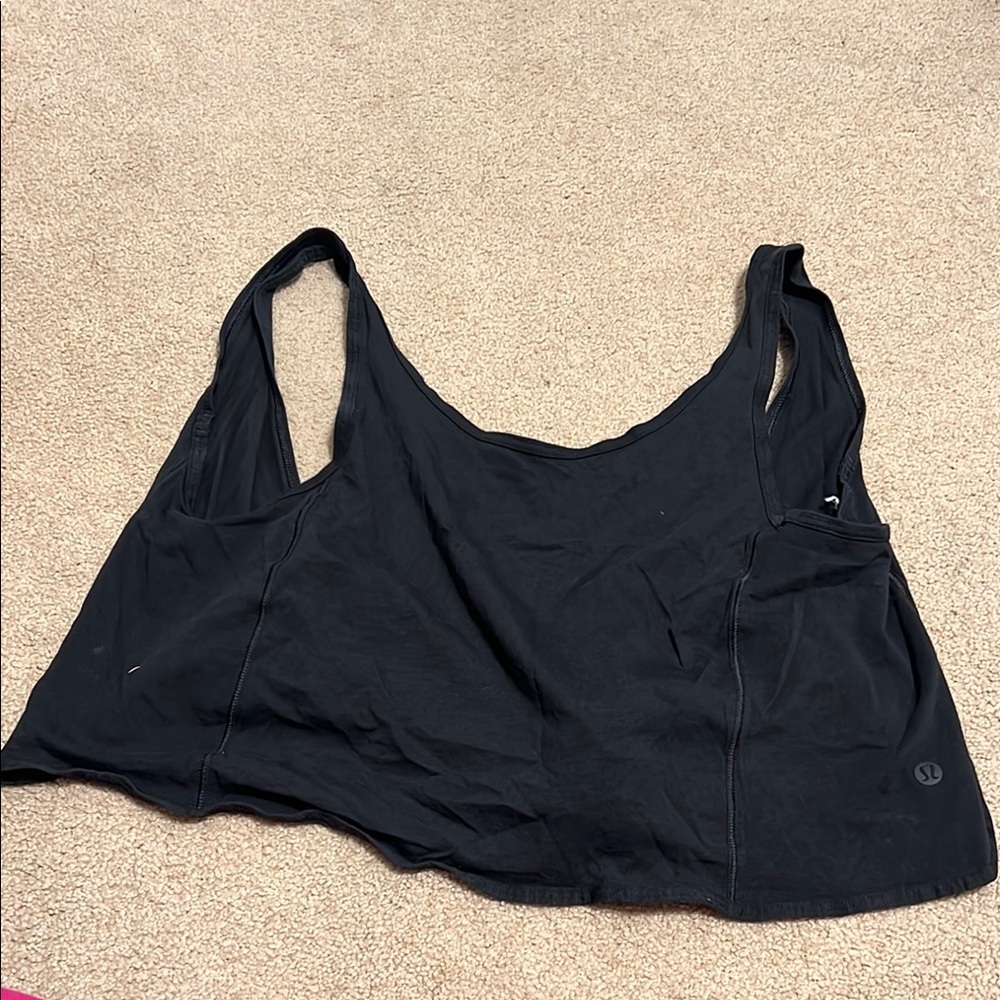 Lululemon Black Tank Top
